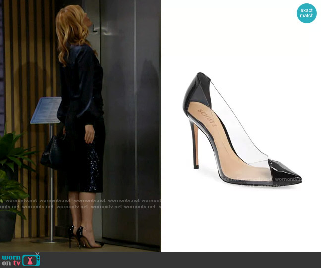 Schutz Cendi Pumps worn by Phyllis Summers (Michelle Stafford) on The Young and the Restless