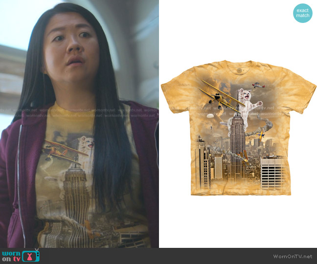 The Mountain King Kitten T Shirt worn by Alice Kwan (Sherry Cola) on Good Trouble