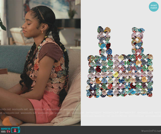 The Series NY Nellie Yoyo Tank worn by Ashley Banks (Akira Akbar) on Bel-Air