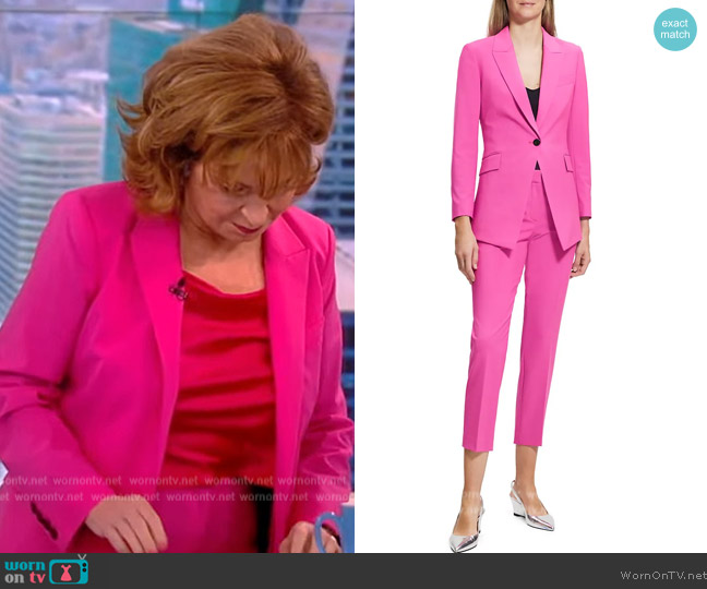 Theory Etiennette Wool Blazer worn by Joy Behar on The View