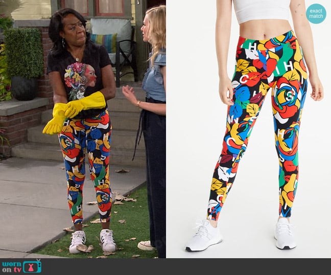 Adidas x Rich Mnisi Tights worn by Tina Butler (Tichina Arnold) on The Neighborhood