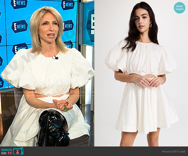 Aje Henriette Cut Out Mini Dress worn by Debbie Gibson on E! News