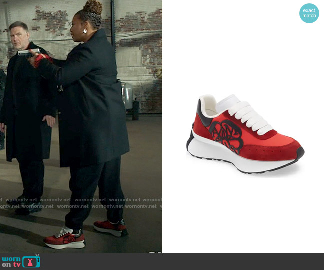 Alexander McQueen Seal Sprint Sneaker worn by Robyn McCall (Queen Latifah) on The Equalizer