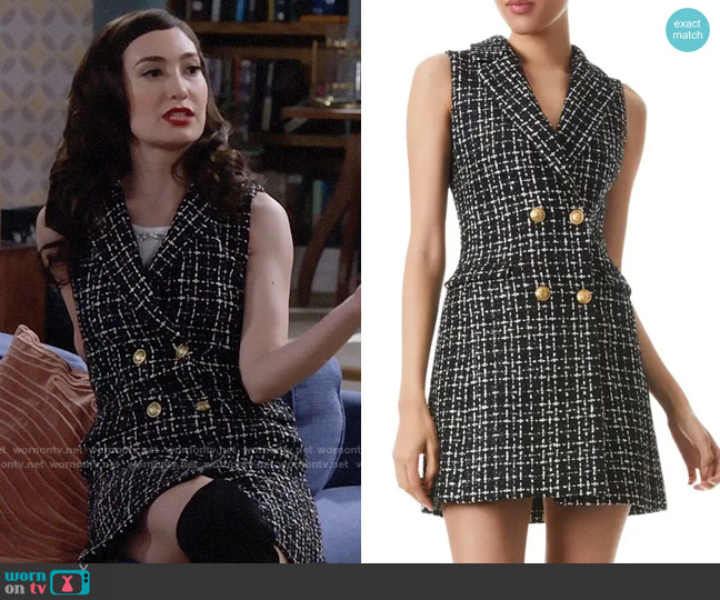 Alice + Olivia Jordy Dress worn by Brigitte (Schuyler Helford) on Call Me Kat