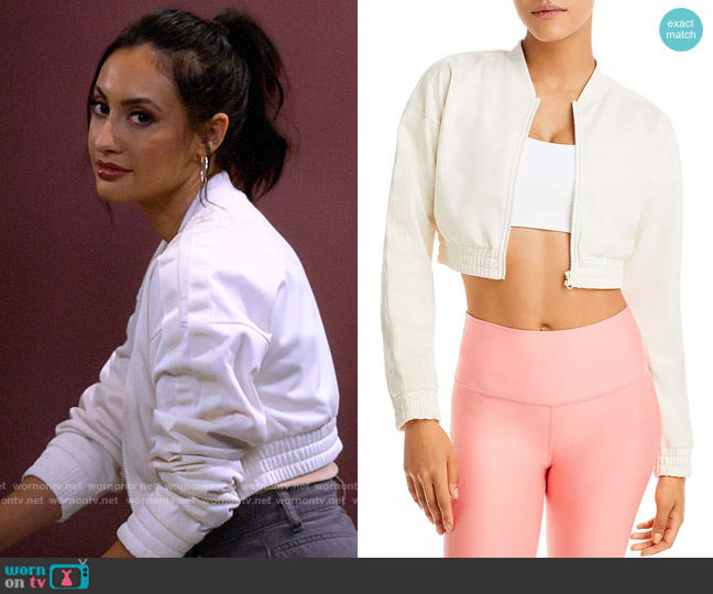 Alo Yoga Prizewinner Jacket worn by Valentina (Francia Raisa) on How I Met Your Father