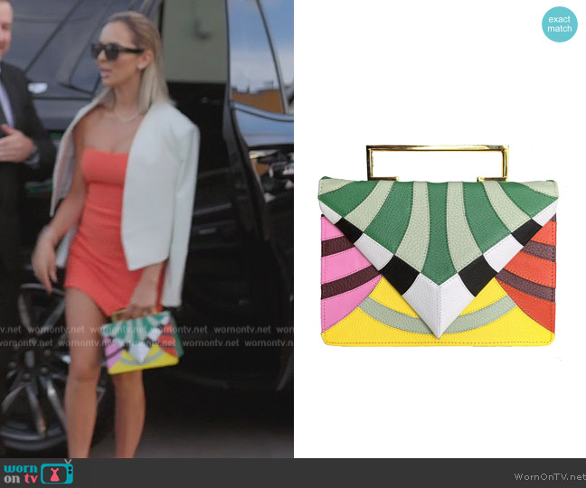 Arinkel Diamoncelo Circus Bag worn by Nicole Martin (Nicole Martin) on The Real Housewives of Miami