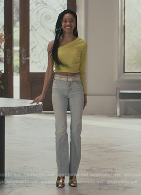 Ashley’s denim jeans on Bel-Air