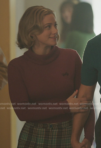 Betty’s plaid pants on Riverdale
