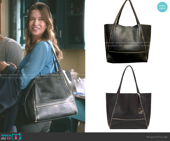 Botkier Soho Tote in Black/Gold