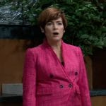 Diane’s pink tweed blazer on General Hospital