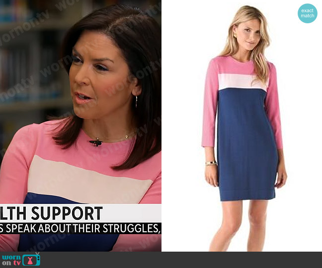 Diane von Furstenberg Aina dress worn by Meg Oliver on CBS Mornings