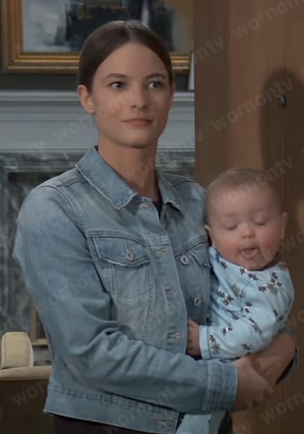 Esme’s denim jacket on General Hospital