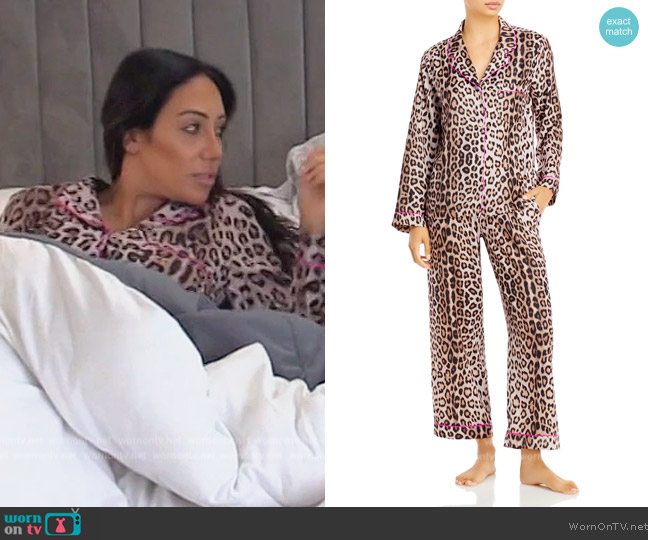 Generation Love Nikki Pajama Set worn by Melissa Gorga on The Real Housewives of New Jersey