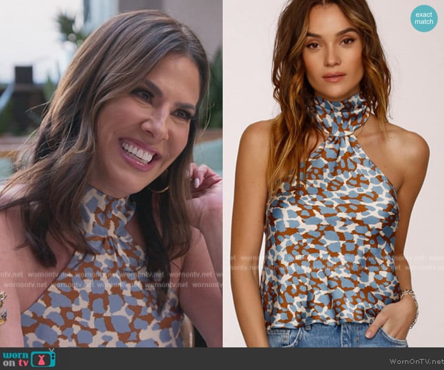 Heartloom Riley Top worn by Jenn Fessler on The Real Housewives of New Jersey