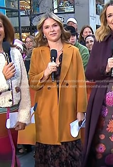 Jenna’s camel coat on Today