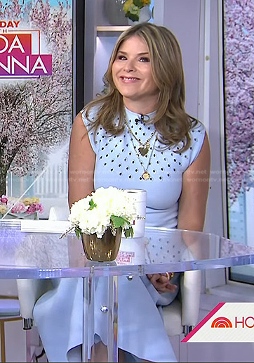 Jenna’s light blue eyelet dress on Today