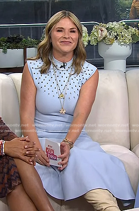 Jenna’s light blue eyelet dress on Today