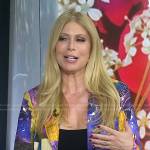 Jill’s patchwork blazer on Today