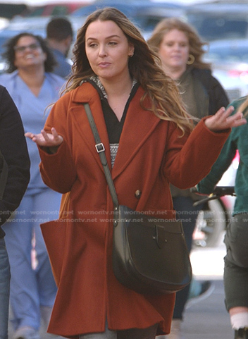 Jo’s brown coat on Greys Anatomy