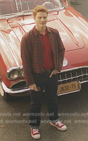 Julian’s red sneakers on Riverdale