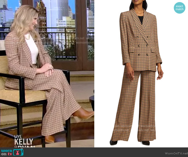 L'Agence Jayda Blazer worn by Jennifer Nettles on Live with Kelly and Mark