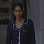 Layla’s navy pajama top on All American