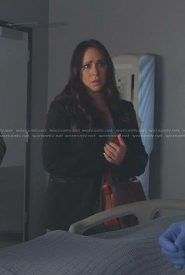 Maddie’s black blazer on 9-1-1