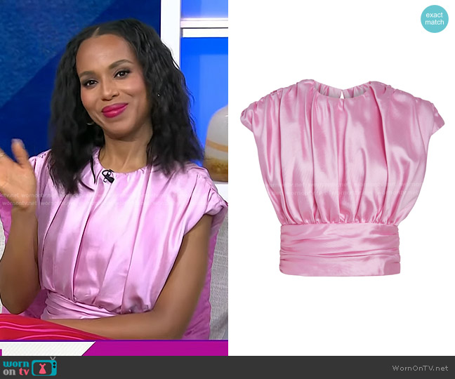 Markarian Azalea Rouched Top worn by Kerry Washington on Today