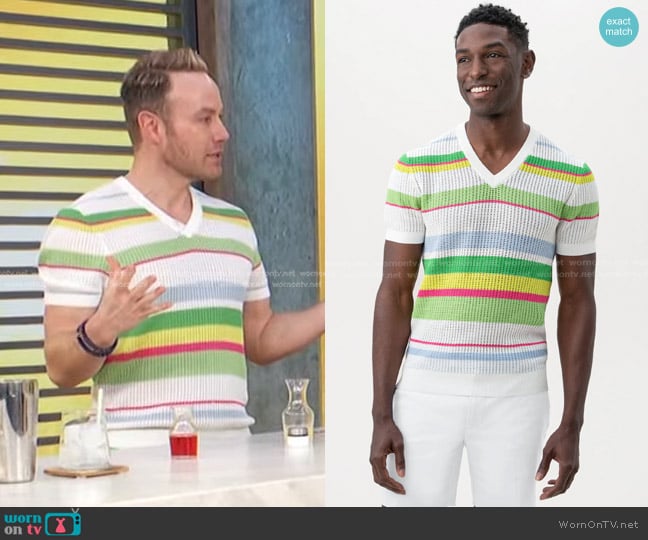 Mr Turk Davidson V-Neck Pullover