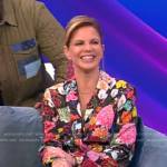 Natalie Morales’s floral blazer dress on CBS Mornings