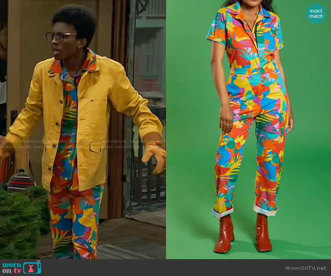 Nooworks Coveralls Tropico worn by Noah Lambert (Israel Johnson) on Bunkd