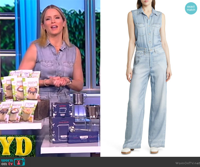 Rag and Bone Miramar Sleeveless Jumpsuit worn by Sara Haines on The View