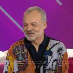 Graham Norton’s printed cardigan on Today