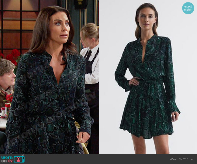 Reiss Scarlett Dress worn by Chloe Lane (Nadia Bjorlin) on Days of our Lives