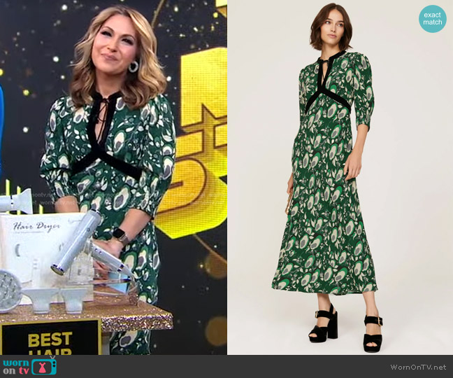 Rixo Petra Dress worn by Lori Bergamotto on Good Morning America
