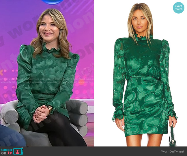 Saloni Rina-B Dress worn by Jenna Bush Hager on Today