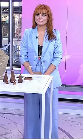 Samantha Barry’s blue suit on Today
