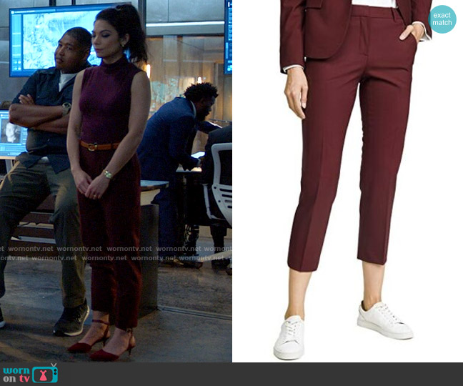 Theory Treeca Pants worn by Helen Tasker (Ginger Gonzaga) on True Lies