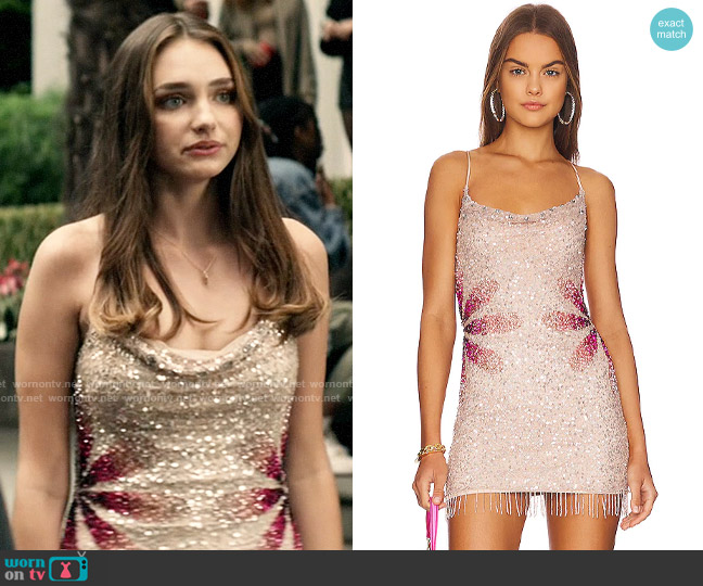 Tularosa Bellini Dress worn by Eliza (Yasmeene Ball) on Superman and Lois