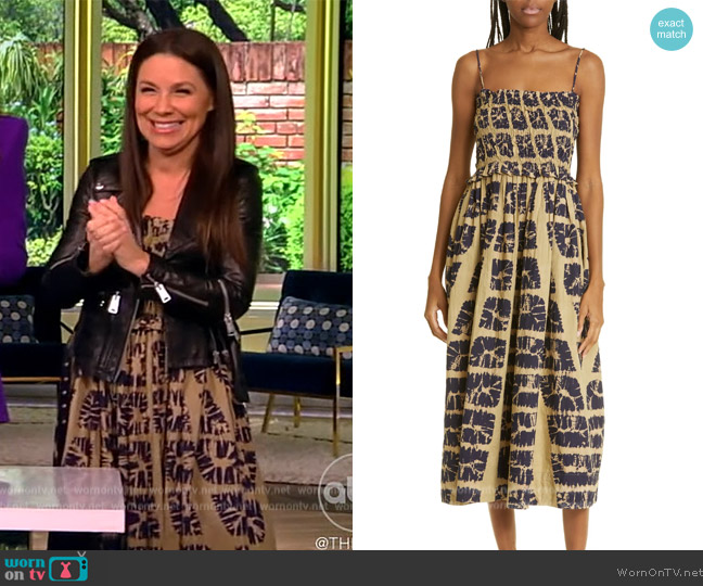 Ulla Johnson Akshara A-Line Dress worn by Gretta Monahan on The View