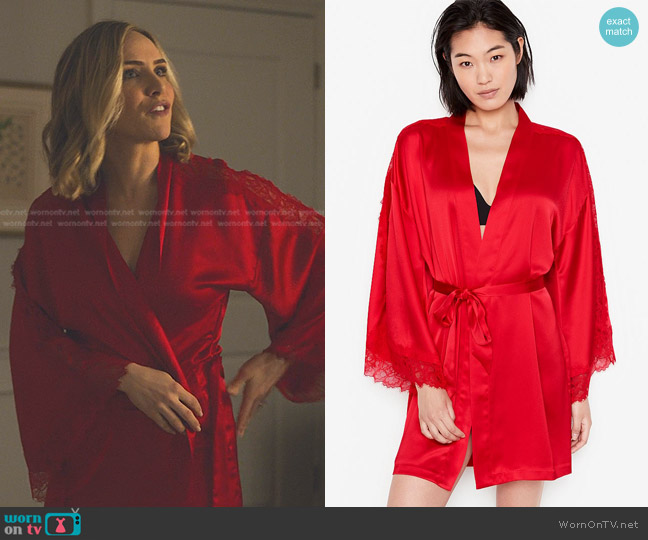 Victoria's Secret Lace Inset Robe
