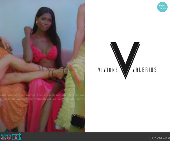 Viviane Valerius Two Piece Set worn by Kiki Barth (Kiki Barth) on The Real Housewives of Miami