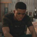 Will’s camo print tee on Bel-Air