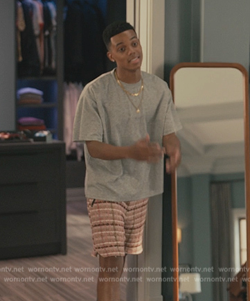 Will’s tweed shorts on Bel-Air
