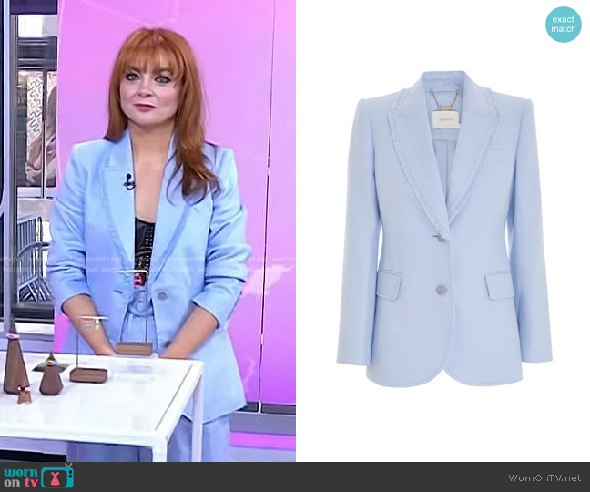 Zimmermann Tama Jacket worn by Samantha Barry on Today