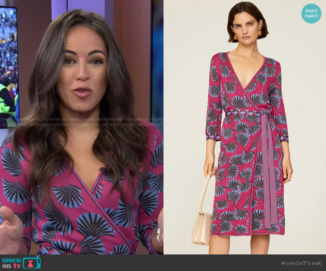 Diane von Furstenberg Lainey Dress worn by Kaylee Hartung on Today