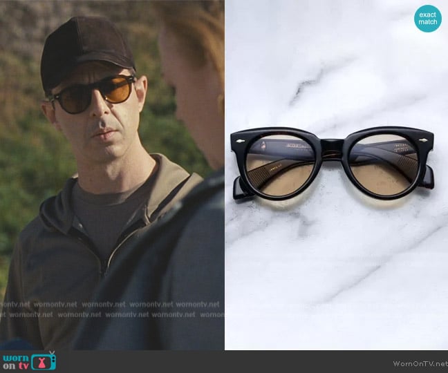 Jacques Marie Mage Fontainebleau Sunglasses worn by Kendall Roy (Jeremy Strong) on Succession