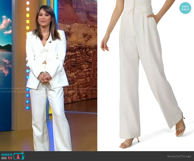 Favorite Daughter The Favorite Pants worn by Ginger Zee on Good Morning America