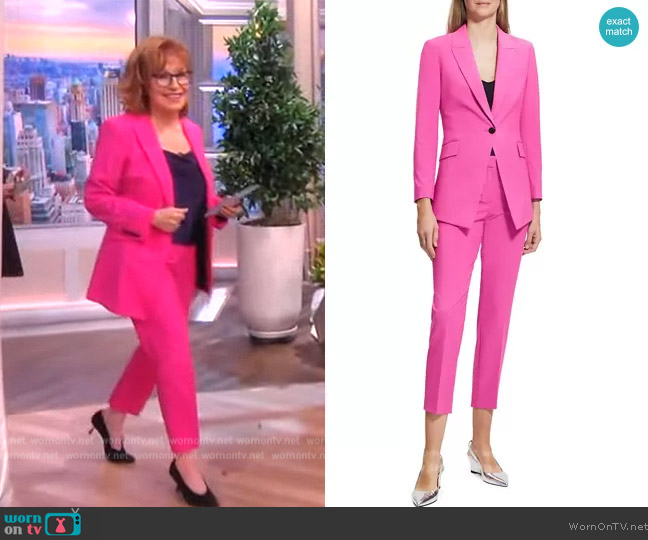 Theory Etiennette Wool Blazer worn by Joy Behar on The View