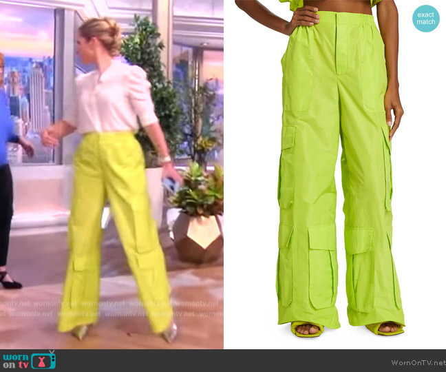 Aknvas Laurel Cargo Pants worn by Sara Haines on The View